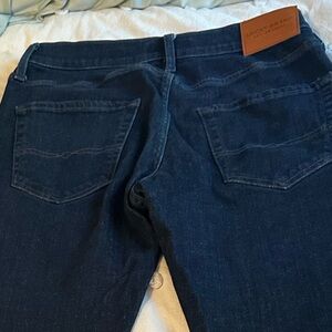 Mens LUCKY BRAND Sz 31 x 30 Athletic Slim 410 Denim Jeans Color Stone (Dk blue)